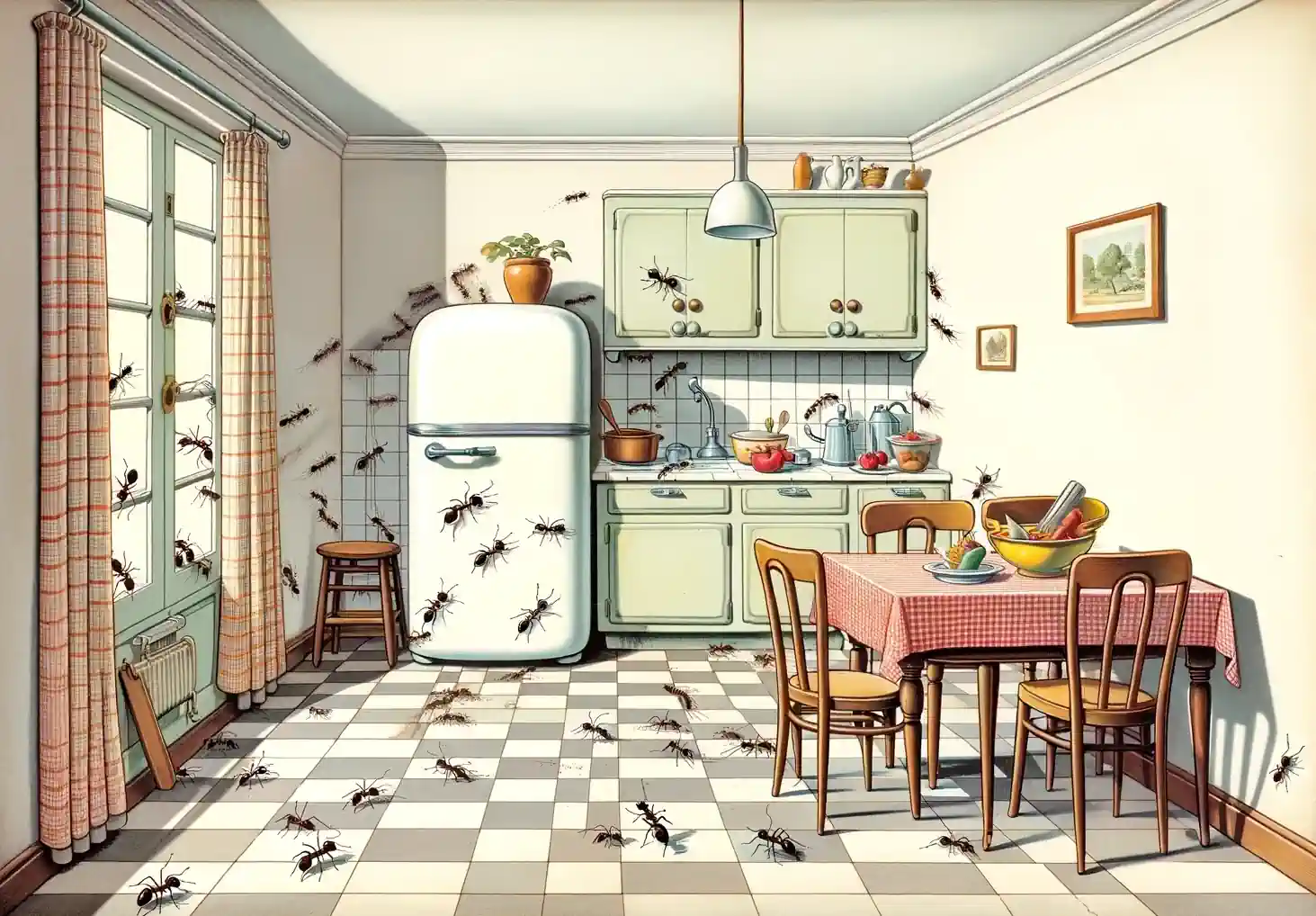Comment se débarrasser des fourmis dans une maison ?
